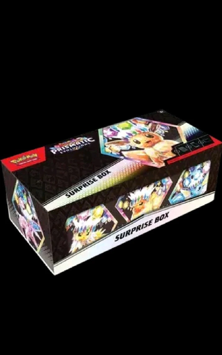 Pokemon TCG SV8.5 Prismatic Evolutions Surprise Box Factory Sealed
