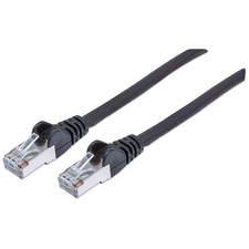 Image of Intellinet Network Patch Cable, Cat6, 2m, Black, Copper, S/FTP, LSOH / LSZH, PVC