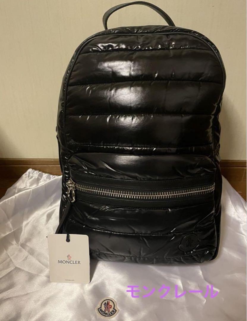 バッグ MONCLER NEW GEORGE BACKPACK Moncler Women Bag george Backpack Unisex Black Limited