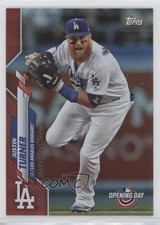 2020 Topps Opening Day Target Red Foil Justin Turner #37 n1u