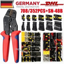 708x AMP Superseal Stecker Sortiment Kabelsteckser Set 1 2 3 4 5 6 polig Kfz Pkw