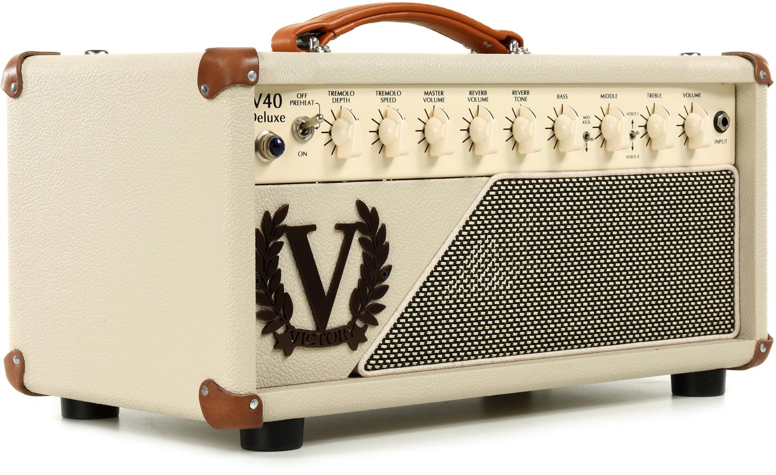 Гитарная головка Victory Amplification V40 Deluxe The Duchess мощностью 40 Вт - Бежевый 296190₽