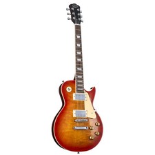 J & D LS II Flame Sunburst - Single Cut E-Gitarre