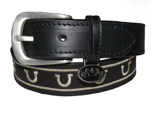 Equine Couture Children's Lee Leather Belt kids size medium
