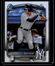 2025 Bowman Draft #BDC-146 Dax Kilby Chrome Refractor