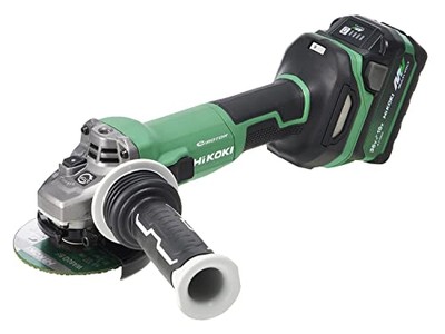 HiKOKI G1810DB 18V Grinder 100mm, 2 Batteries, Charger, Case, Japan Model