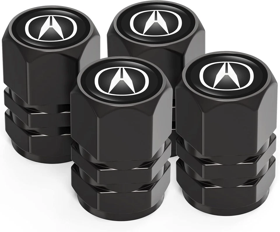 Tire Valve Caps, Stem Caps Fit Acura CDX NSX RDX RLX TLX TLX-L, Fit-b7 Foto 2 de 3