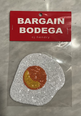 Cj Hendry Bargain Bodega Patches -  Sunnyside Up Egg - Limited Edition