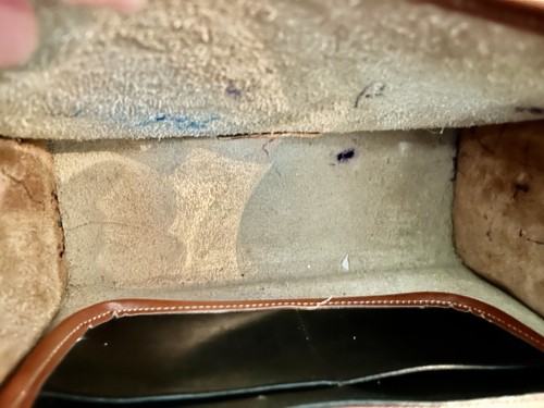 Borsa a tracolla vintage Dooney & Bourke beige per tutte le stagioni equitazione in pelle con patta - Foto 8 di 14