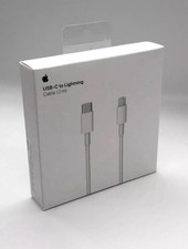 ORIGINALE ORIGINALE Apple iPhone 14 13 12 11 Caricatore Tipo C a Cavo Lightning 1/2M