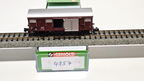 VAGÓN CERRADO 49 361 SUIZO (SBB) ÉPOCA III ARNOLD 4857 (I340) | Zustand: Usado