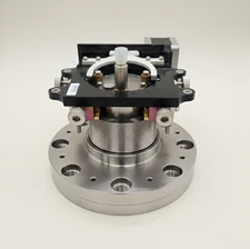 Conflat CF6" Bruker Silicon Ion Detector w/ Integrated Motorized UHV XY Position