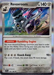 Revavroom 142/198 Scarlet & Violet Base Set Deck Exclusive