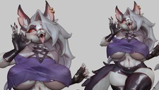 Loona Helluva Boss Hellhound. Exlusive Custom Garage Kit 10inch 7in