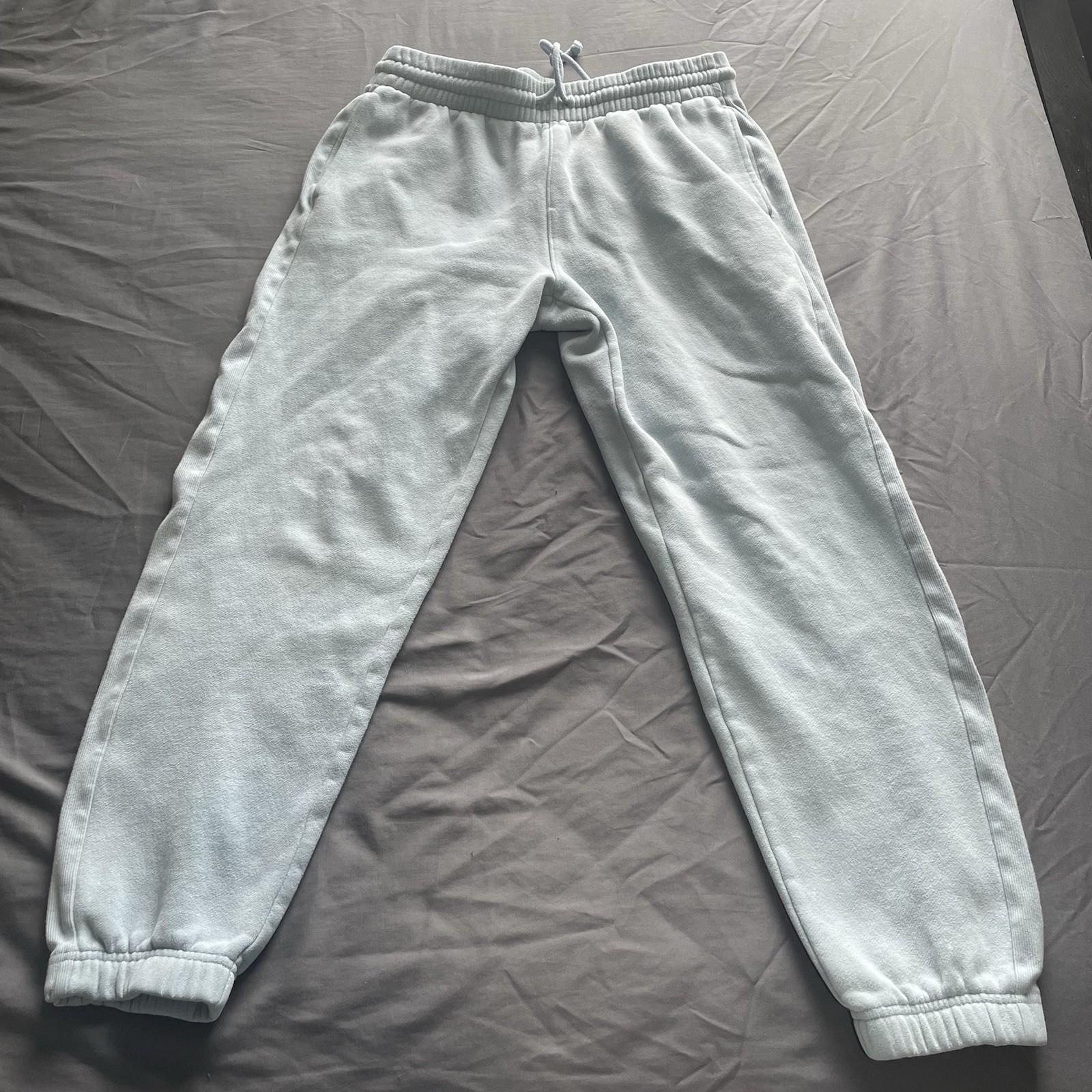 TNA Sweatpants Women's Medium Baby Blue Activewear Comfort Designer Loungewear