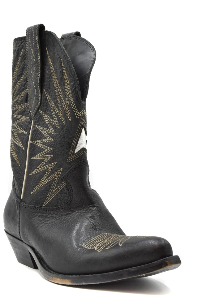 Golden Goose Stiefeletten Schwarz G34WS781.A1 ECD1070, Größe 35 EU - Bild 2 von 4