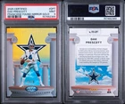 Panini 2025 Certified Dak Prescott Franchise Foundations Mirror Gold /10 PSA 9