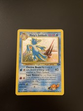 Carta Pokemon Misty’s Golduck 12/132 Gym Challenge Raro Eng