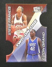 Steve Francis Elton Brand Press Pass Rookie DIECUT 2000 Basketball Card #TO4B