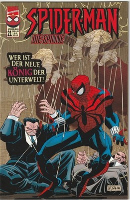   SPIDER-MAN #21, Marvel Deutschland 1998 COMICHEFT NEUW TOP Z0-1