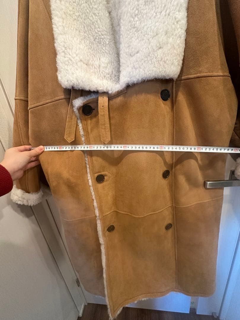 [Super rare] Only 5 pieces in Japan! LOEWE shearling coat worn by Makiko image 8