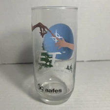 1982 AAFES Army Airforce Glass ET Extra Terrestrial I'll Be Right Here Glass Cup