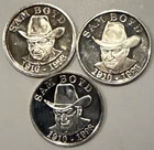 Sam Boyd 1910-1993 Sam’s Town Stagecoach 3 coins 48g total weight