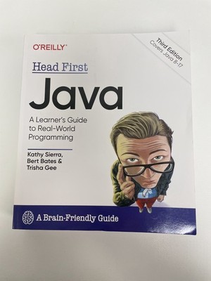 O Reilly Head First Java Learner s Guide to Real World Programming Third Edition