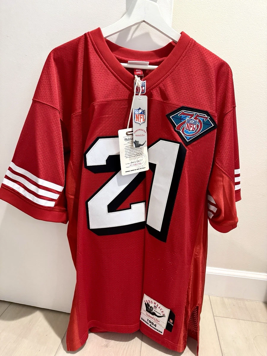 Mitchell & Ness Deion Sanders San Francisco 49ers NFL Fan Apparel