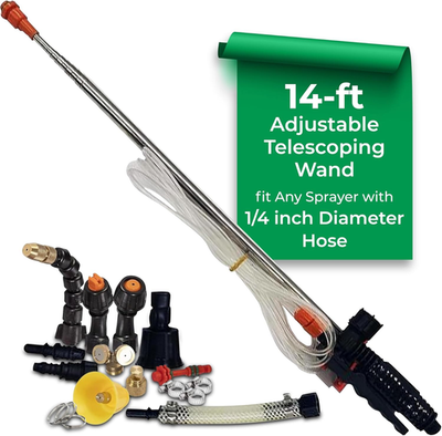 #ad #ad My4Sons Adjustable Telescoping Wand Compatible with Any Backpack Sprayer with 1 $88.93
