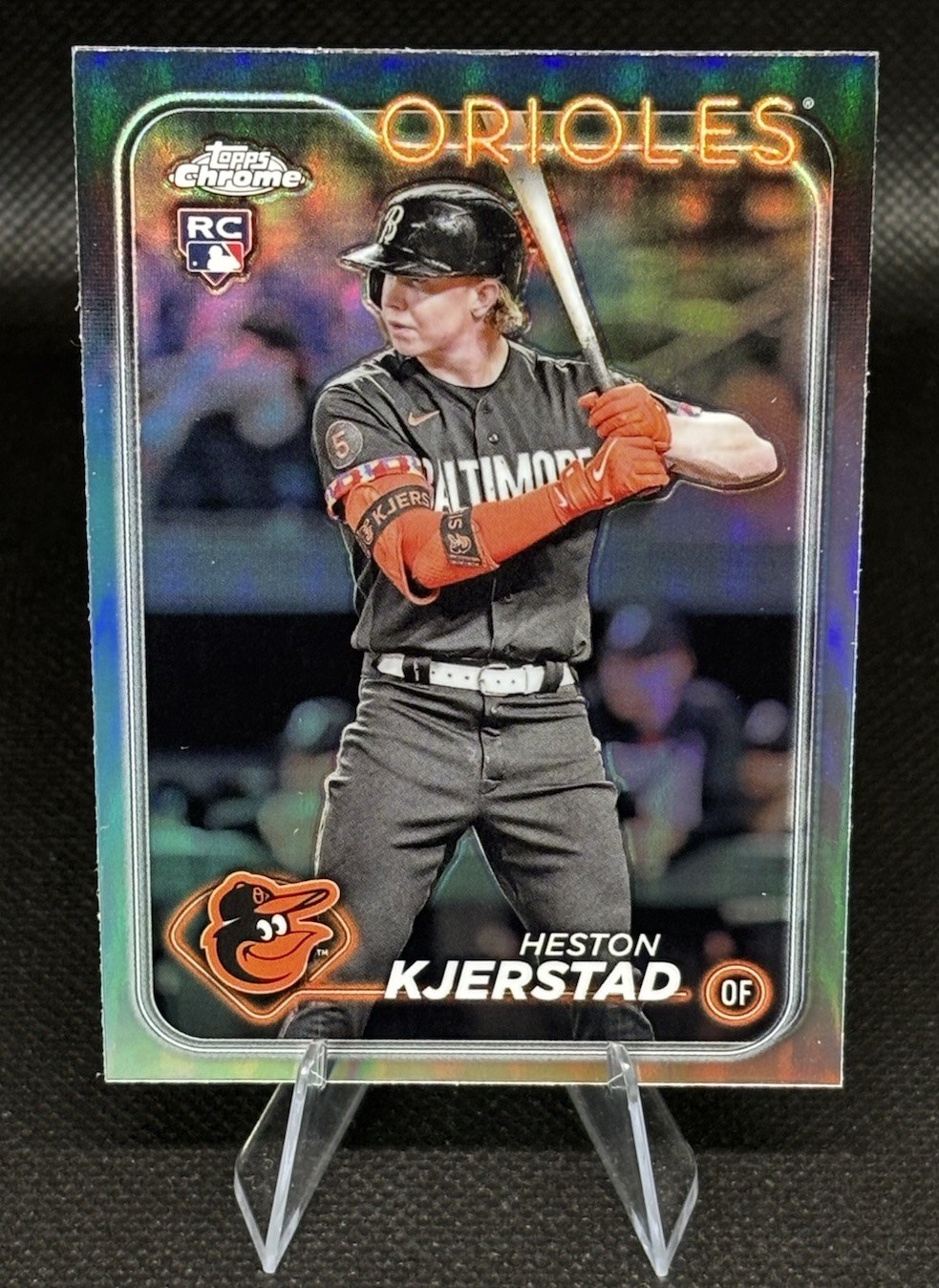 2024 Topps Chrome - Heston Kjerstad #142 Refractor (RC)