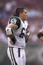 Kevin Mawae New York Jets at the Jets 28 13 preseason victory over- Old Photo 5