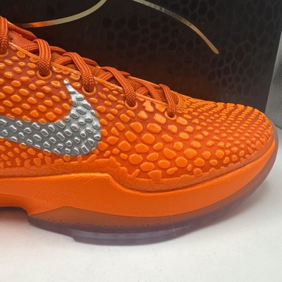 Nike Zoom Kobe 6 Protro Total Orange WNBA Men's Size 11.5 | eBay
