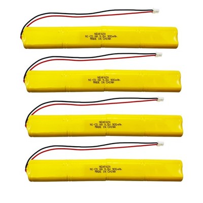 BBAT0043A Ni-Cd 9.6V 900mAh Emergency Light Lighting Fixture Battery Compatib...