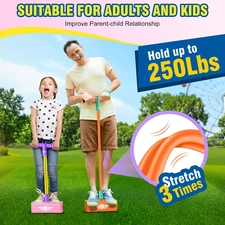 Jumping Promotes Growing Taller- Pogo Stick Foam Pogo Jumper for Kids, Toys f...