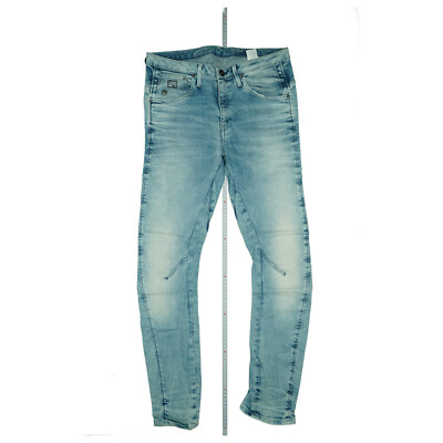 G-Star Arc 3D Tapered Wmn stretch Boyfriend Jeans Hose 36 S W28 L32 Hellblau NEU