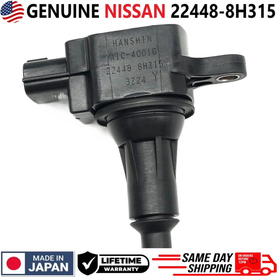 Nissan Ignition Coils For 2002-2013 Nissan Altima Sentra X-Trail 2.5L I4 GENUINE - Image 2 of 4