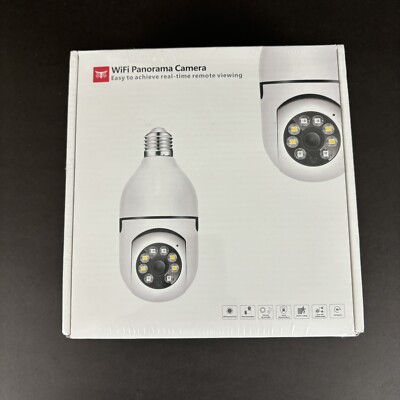 Owluck Wireless Wifi Outdoor Panorama Cameras SEALED (2 Bulbs)