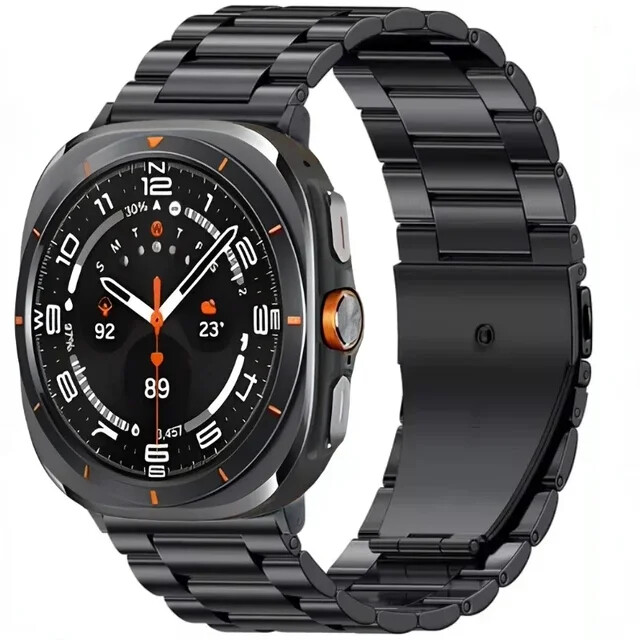 Metal Strap for Samsung Galaxy Watch Ultra 47mm Stainless Steel Band