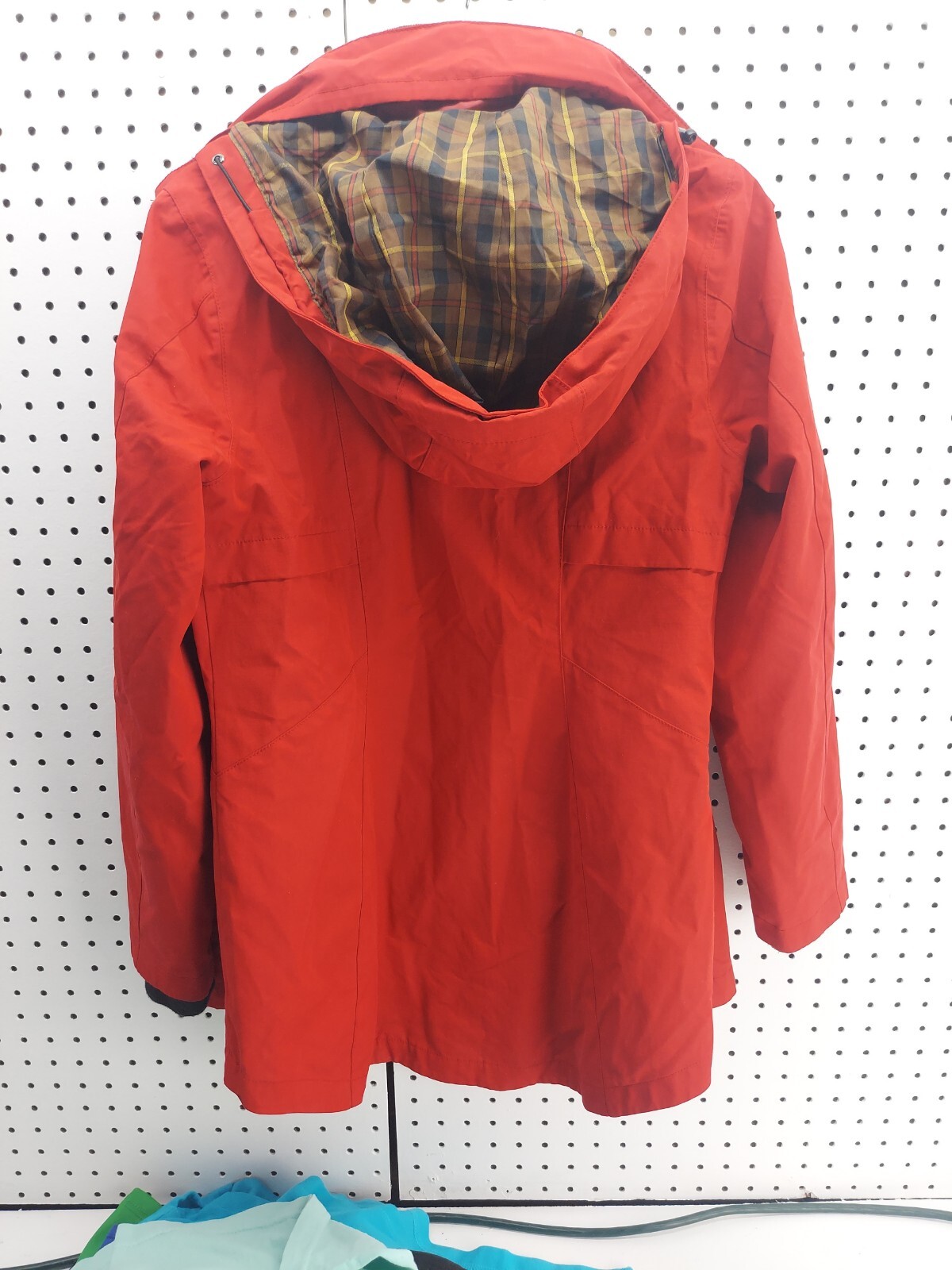 PENDLETON Red Full Zip Front Hooded Water Resista… - image 9