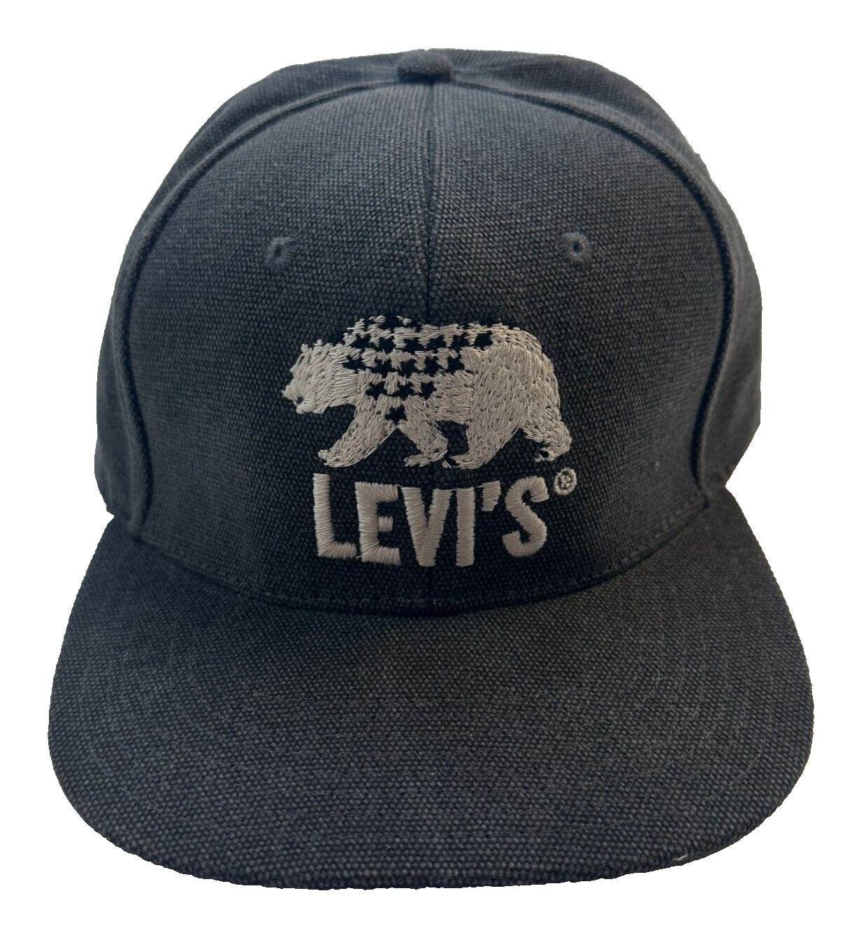 Бейсбольная мужская кепка Levis 100 Хлопок Один размер Серый цвет Новинка 2890₽