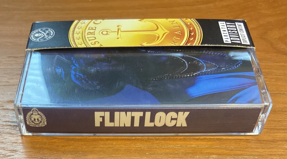 KNOWLEDGE THE PIRATE Flintlock 1/100 BLUE Cassette Tape + OBI STRIP Roc Marciano - Image 4 of 4