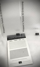 NEW Stampin' Up  Wrapped In Texture  3-d Embossing Folder 3 3/8  x 6 1/4  153574