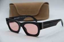 NEW PALM ANGELS PERI089 1021 BLACK GOLD AUTHENTIC FRAMES SUNGLASSES 51-20