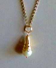 Anhänger für Kette 750er/18 Karat Gold mit Perle in Bestzusstand !