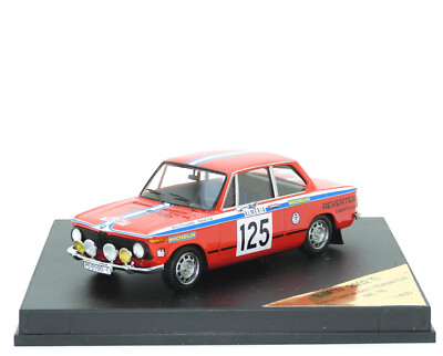 BMW 2002 ti Rallye Rally Monte Carlo 1976 #125 Beny Fernandez Cid Trofeu 1:43 LE