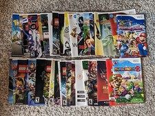Lot Of 22 Assorted Game Manuals / Instruction Booklets - Wii Great Mix