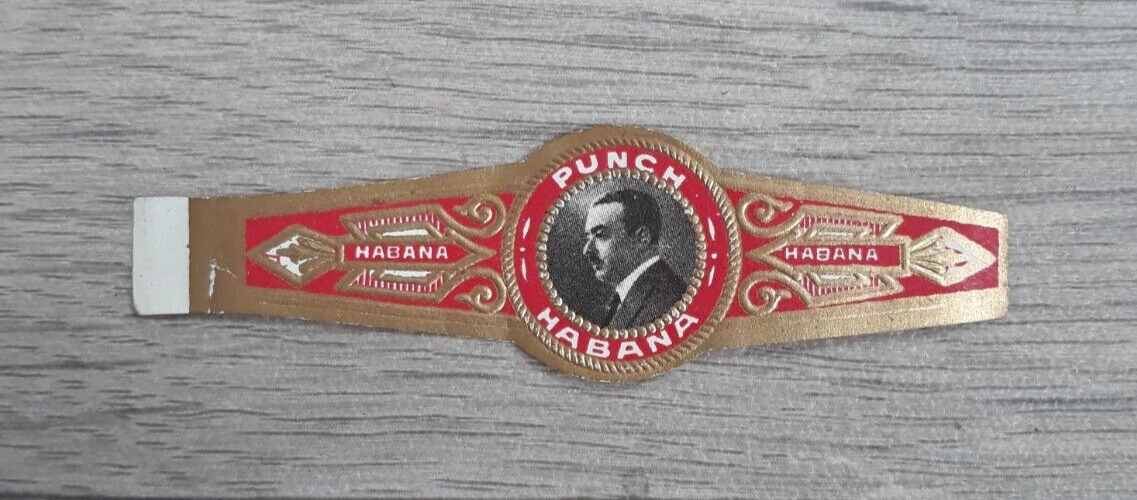 BAGUE DE CIGARE, VITOLA, OLD CIGAR BAND " PUNCH", HABANA "*** eBay