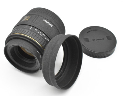 EX Sigma 50mm 1:2,8 Macro Objektiv  AF ohne Funktion Japan für Canon #45