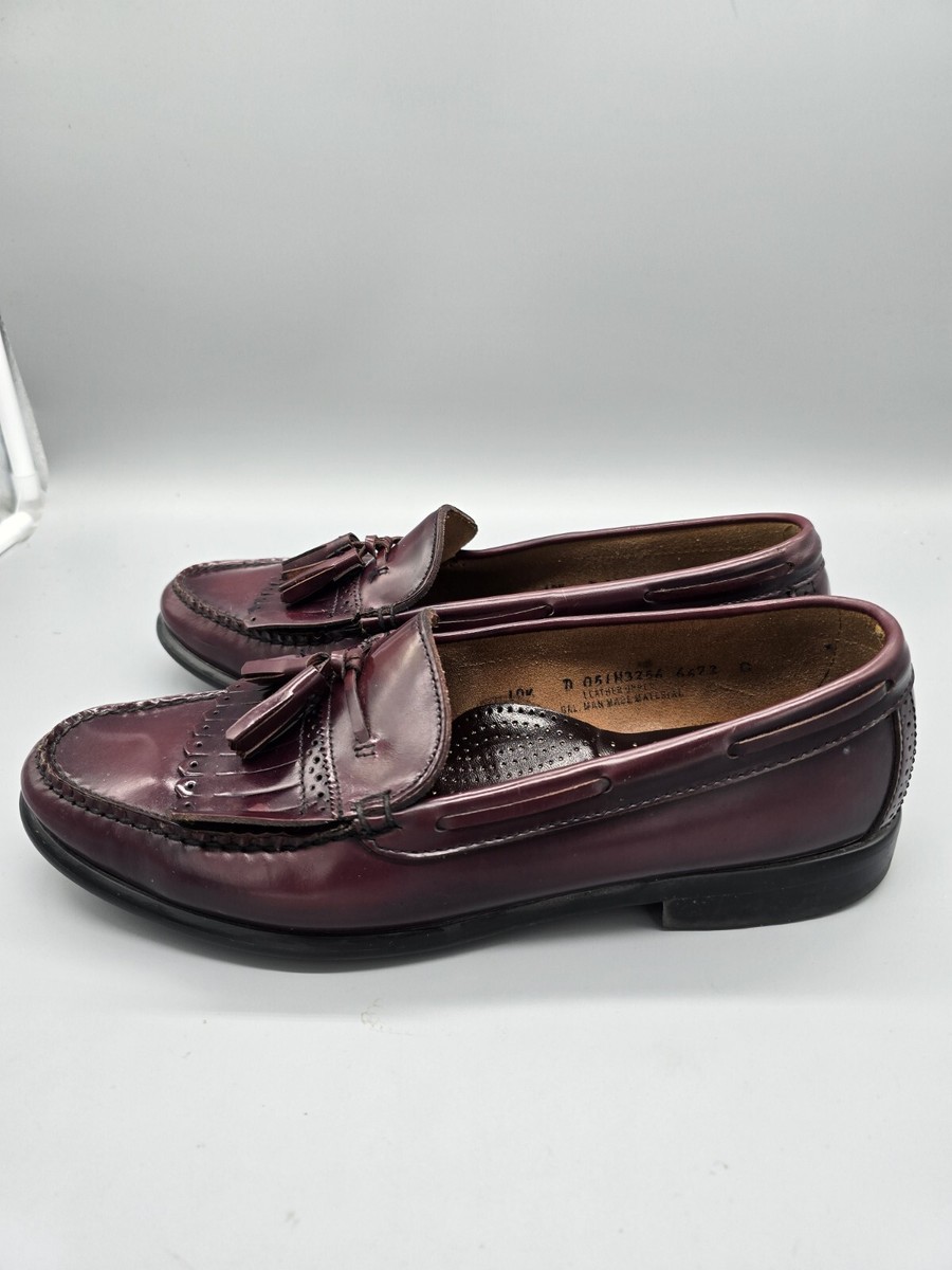 GH Bass Weejuns Loafer Kilt Tassle Mens Size 10.5 Oxblood | eBay display picture 3